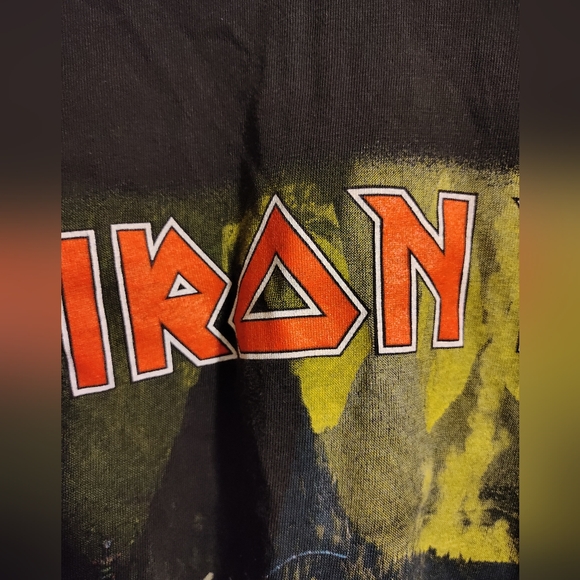 Iron Maiden Tour Shirt - Picture 2 of 14